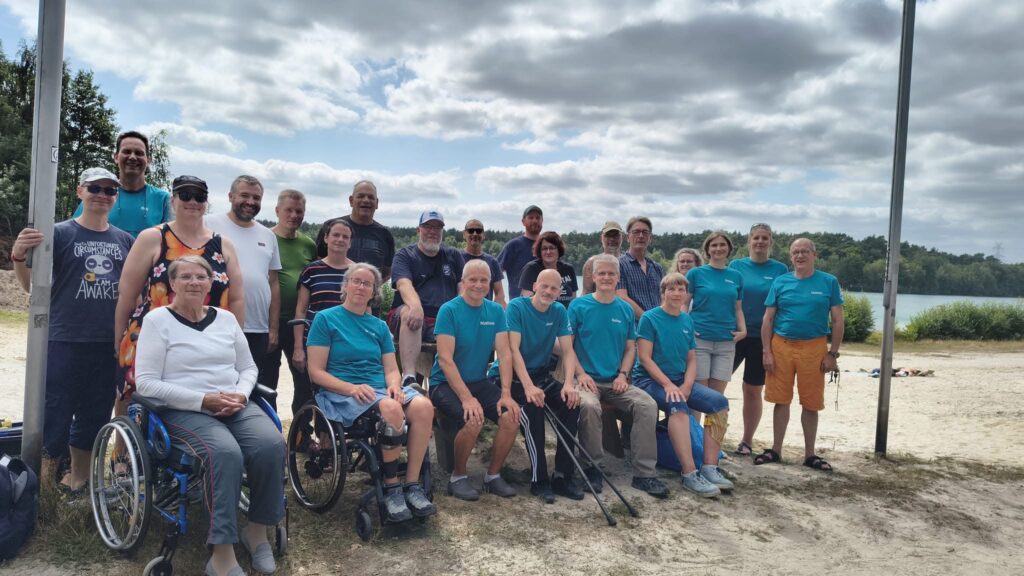 Gruppe Tauchen mit Behinderung beim HTSB