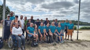 Gruppe Tauchen mit Behinderung beim HTSB