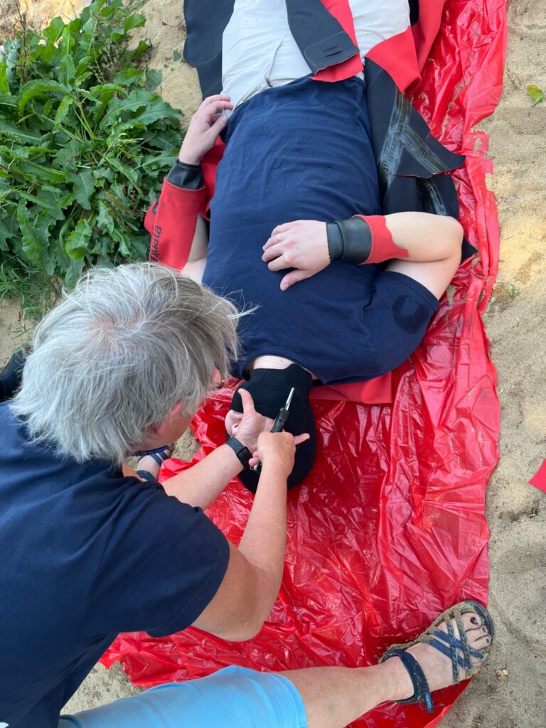 Tauchsicherheit und Rettung mit dem HTSB – 8./9. August (4/6)